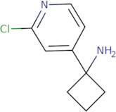 1-(2-Chloropyridin-4-yl)cyclobutan-1-amine