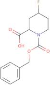 Rel-(2R,4R)-1-((benzyloxy)carbonyl)-4-fluoropiperidine-2-carboxylic acid