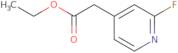 Ethyl 2-(2-fluoropyridin-4-yl)acetate