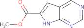 7H-Pyrrolo[2,3-d]pyrimidine-6-carboxylic acid, methyl ester