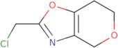 2-(Chloromethyl)-6,7-dihydro-4H-pyrano[3,4-d]oxazole