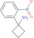 1-(2-Nitrophenyl)cyclobutan-1-amine