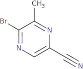 5-Bromo-6-methylpyrazine-2-carbonitrile