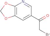 2-Bromo-1-{2H-[1,3]dioxolo[4,5-b]pyridin-6-yl}ethan-1-one