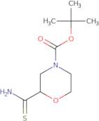 tert-Butyl 2-carbamothioylmorpholine-4-carboxylate