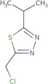 2-(Chloromethyl)-5-(propan-2-yl)-1,3,4-thiadiazole