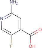 2-Amino-5-fluoroisonicotinic acid