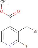 Methyl 3-(bromomethyl)-2-fluoropyridine-4-carboxylate