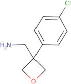 [3-(4-Chlorophenyl)oxetan-3-yl]methylamine