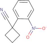 1-(2-Nitrophenyl)cyclobutane-1-carbonitrile