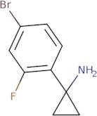 1-(4-Bromo-2-fluorophenyl)cyclopropan-1-amine