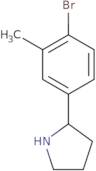 2-(4-Bromo-3-methylphenyl)pyrrolidine