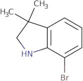 7-bromo-3,3-dimethyl-2,3-dihydro-1H-indole