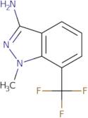 3-Amino-1-methyl-7-(trifluoromethyl)-1H-indazole