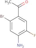 1-(4-Amino-2-bromo-5-fluorophenyl)ethanone