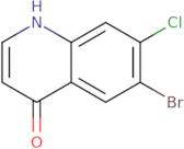 6-Bromo-7-chloroquinolin-4-ol