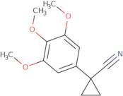 1-(3,4,5-Trimethoxyphenyl)cyclopropane-1-carbonitrile