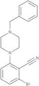 2-(4-Benzylpiperazin-1-yl)-6-bromobenzonitrile