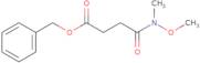 Benzyl 4-(methoxy(methyl)amino)-4-oxobutanoate