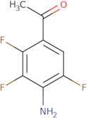 1-(4-Amino-2,3,5-trifluorophenyl)ethan-1-one