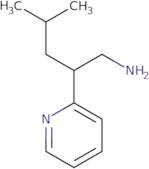 4-Methyl-2-(pyridin-2-yl)pentan-1-amine