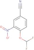 4-(Difluoromethoxy)-3-nitrobenzonitrile