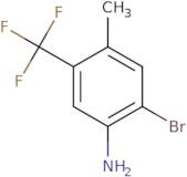 2-Bromo-5-(trifluoromethyl)-4-methylbenzenamine