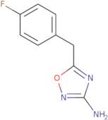5-[(4-Fluorophenyl)methyl]-1,2,4-oxadiazol-3-amine