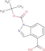 1-[(tert-Butoxy)carbonyl]-1H-indazole-4-carboxylic acid