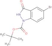 tert-Butyl 5-bromo-3-oxo-2H-indazole-1-carboxylate