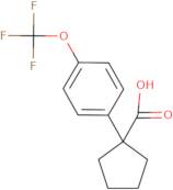 1-(4-(Trifluoromethoxy)phenyl)cyclopentanecarboxylic acid