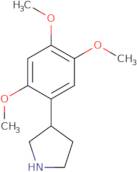 3-(2,4,5-Trimethoxyphenyl)pyrrolidine