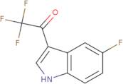 2,2,2-Trifluoro-1-(5-fluoro-1H-indol-3-yl)ethan-1-one