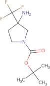 tert-butyl 3-amino-3-(trifluoromethyl)pyrrolidine-1-carboxylate