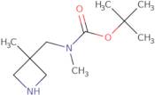 tert-Butyl N-methyl-N-[(3-methylazetidin-3-yl)methyl]carbamate