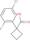 1-(5-Chloro-2-fluorophenyl)cyclobutane-1-carboxylic acid