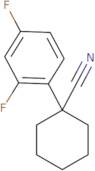 1-(2,4-Difluorophenyl)cyclohexane-1-carbonitrile