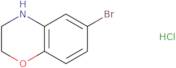 6-Bromo-3,4-dihydro-2H-benzo[b][1,4]oxazine hydrochloride