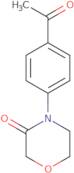 4-(4-acetylphenyl)morpholin-3-one