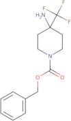 Benzyl 4-amino-4-(trifluoromethyl)piperidine-1-carboxylate