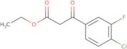 Ethyl 4'-chloro-3'-fluorobenzoylacetate