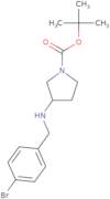 1-Boc-3-{[(4-bromophenyl)methyl]amino}pyrrolidine