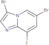 3,6-dibromo-8-fluoroimidazo[1,2-a]pyridine