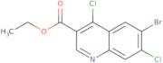 Ethyl 6-bromo-4,7-dichloroquinoline-3-carboxylate