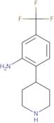 2-(Piperidin-4-yl)-5-(trifluoromethyl)aniline