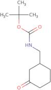 tert-Butyl N-[(3-oxocyclohexyl)methyl]carbamate