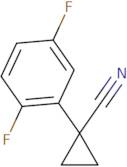 1-(2,5-Difluorophenyl)cyclopropane-1-carbonitrile
