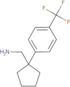 1-[1-[4-(Trifluoromethyl)phenyl]cyclopentyl]methanamine