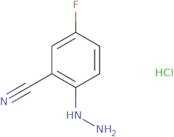 5-Fluoro-2-hydrazino-benzonitrile hydrochloride