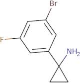 1-(3-Bromo-5-fluorophenyl)cyclopropan-1-amine